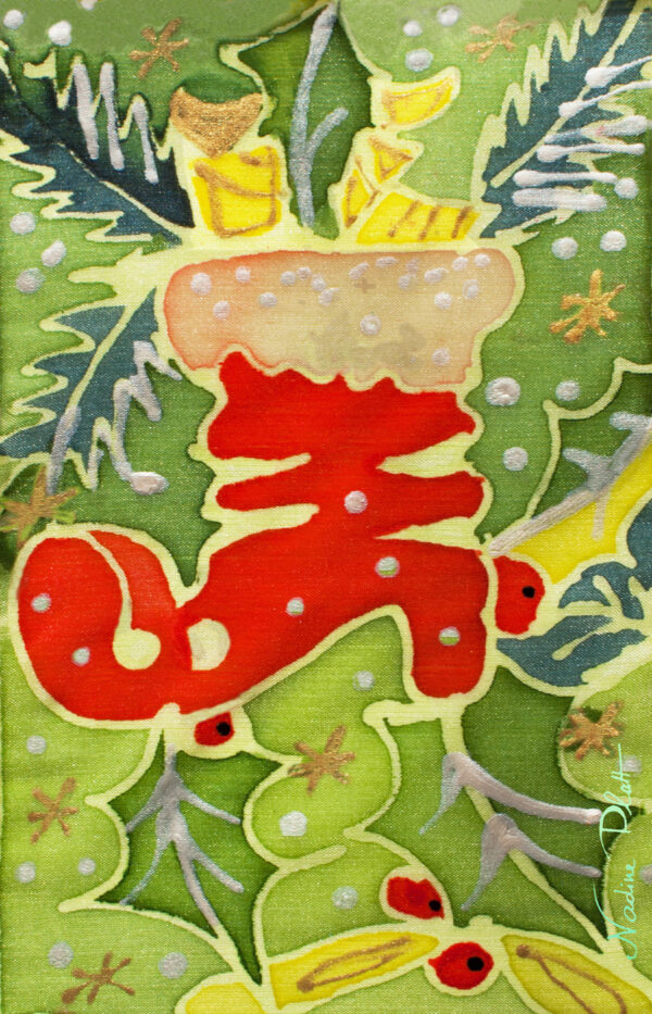 Christmas Greeting Card "Christmas Stocking"